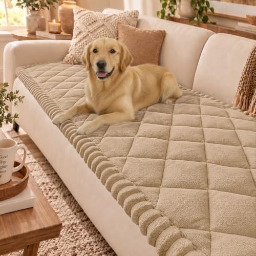 Couch Covers for Dogs Washable, Non Slip Sofa Protector for Pets