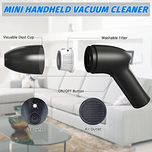 4.3Kpa Keyboard Vacuum Cleaner Mini Handheld Computer Vacuum