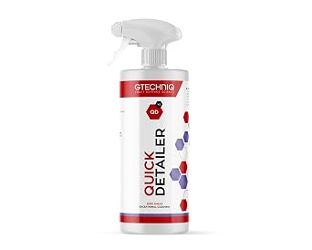 Gtechniq - Quick Detailer - Adds Gloss, Slickness, and Durability to Your Car Paintwork; Easy Spray-On Wipe Off; Trim an