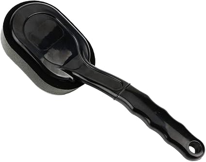 Mikinona 1piece Ergonomic Tire Shine Applicator Brush Rim Stick Sponge for Car Detailing Tire Dressing Sponge Handle