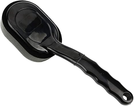 Mikinona 1piece Ergonomic Tire Shine Applicator Brush Rim Stick Sponge for Car Detailing Tire Dressing Sponge Handle