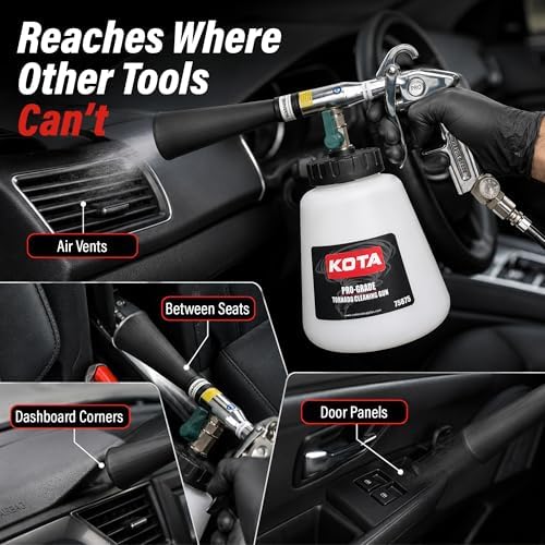 Tornado High Pressure Air Gun Kit, Tornado Car Cleaning Gun, Tornado Air Gun for Detailing, Auto Detailing Tornado, High Pressure Tornado Air Hose Nozzle, Detailing Tornado Gun (75875)