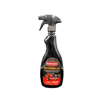 Margrey Auto Shine - Rim Polisher & Protector - Plastic & Rubber - UV Protection - Advanced Formula - Spray Application