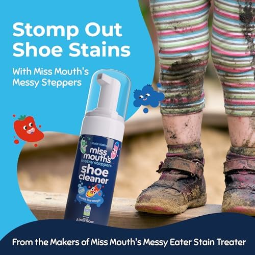 Stain Treater & Messy Steppers Shoe Cleaner Stain Remover Duo