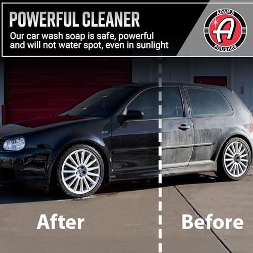 Car Wash Shampoo (Gallon) - pH Best Car Wash Soap For Snow Foam Cannon or Gun For Pressure Washer & 5 Gallon Bucket, Powerful Safe Spot Free Cleaning Liquid Auto Detergent