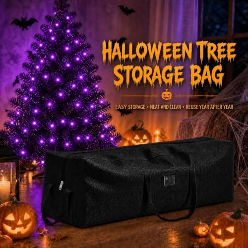 Halloween Skull Storage Bag, Fits Up 12 Ft Skeleton