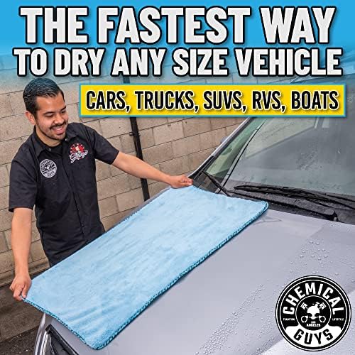 Drying Towel, Woolly Mammoth Large Car Towel, Blue