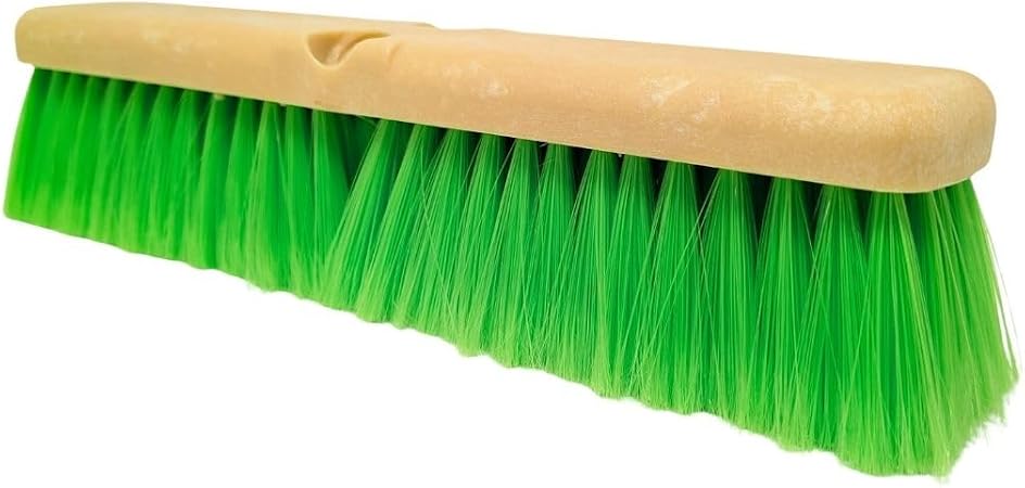 Teravan Green Flow Through Essential Flagged-End Brush Head, 14-Inch