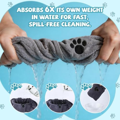 2 Pack Extra Large 55*36 Inch Microfiber Dog Towels for Drying Dogs