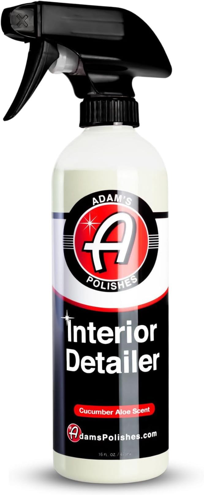 Adam's Polishes Interior Detailer 16 fl. oz (Cucumber Aloe) - Total Car Interior Cleaner, Protectant & Dressing | All Pu