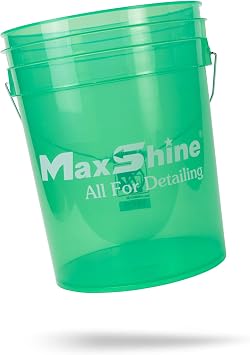 Maxshine 5 Gallon Universal Detailing Bucket – Car Wash Bucket for Scratch-Free Washing – Garage Storage & Auto Detailin