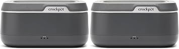 Crock-Pot 28-Ounce Mini Electric Heated Lunch Box, Portable Food Warmer, Perfect for Travel, Car, On-the-Go, Keeps Food 