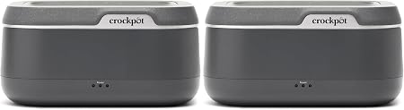 Crock-Pot 28-Ounce Mini Electric Heated Lunch Box, Portable Food Warmer, Perfect for Travel, Car, On-the-Go, Keeps Food 
