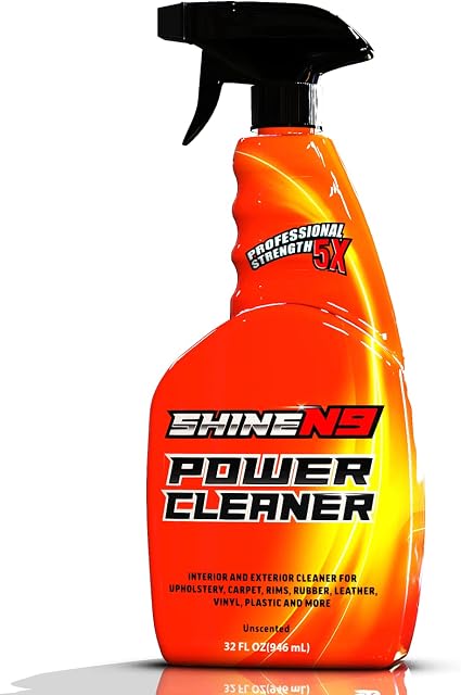 All-Purpose Cleaner – Professional Power Car Cleaner Spray – Multipurpose Exterior Interior Car Cleaner for Upholstery, 