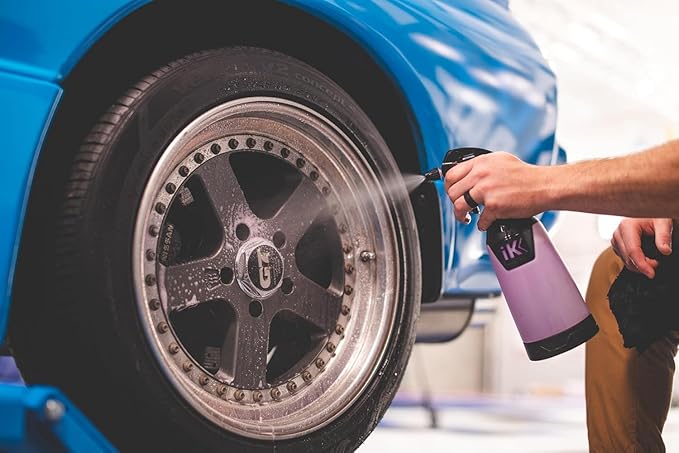 P & S PROFESSIONAL DETAIL PRODUCTS - Brake Buster Wheel and Tire Cleaner - Non-Acid Formula Safe For All Wheel Types, Removes Brake Dust, Oil, Dirt, Light Corrosion - 1 Quart