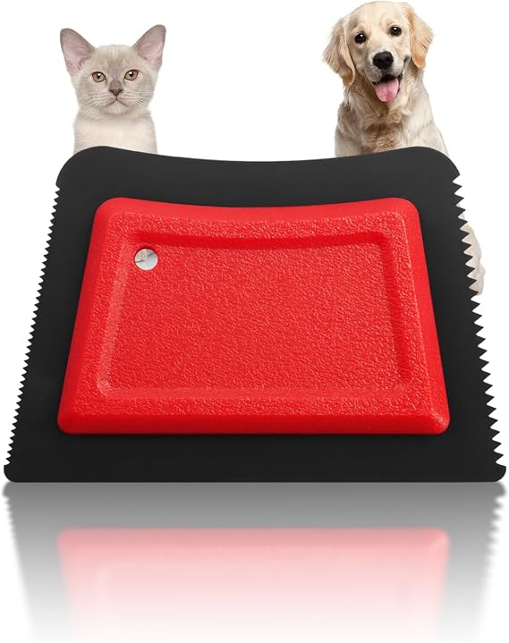 VEVOR Mini Pet Hair Remover, Dog Cat Hair Removal Tool, Multi-Surface Reusable Pet Hair Remover Auto Interior Detailing 