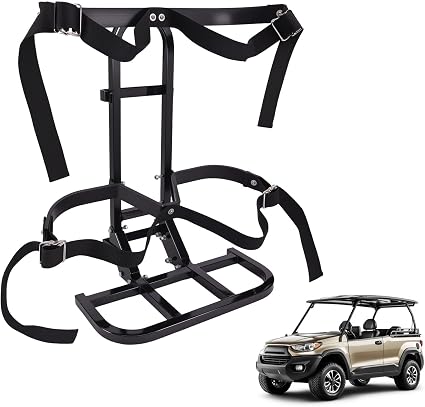 maXpeedingrods Universal Golf Cart Bag Holder Rear Seat for Club Car