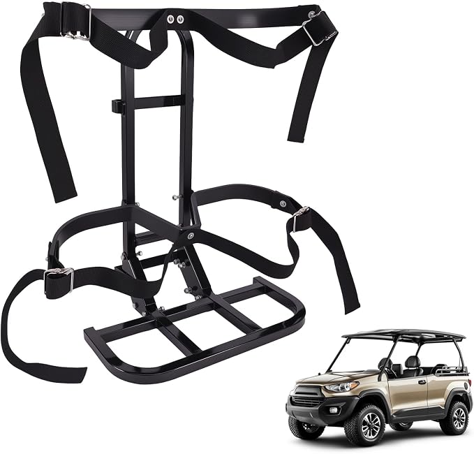 maXpeedingrods Universal Golf Cart Bag Holder Rear Seat for Club Car