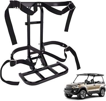 maXpeedingrods Universal Golf Cart Bag Holder Rear Seat for Club Car