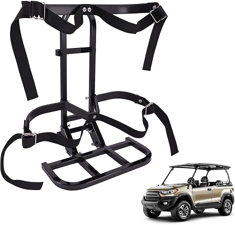 maXpeedingrods Universal Golf Cart Bag Holder Rear Seat for Club Car