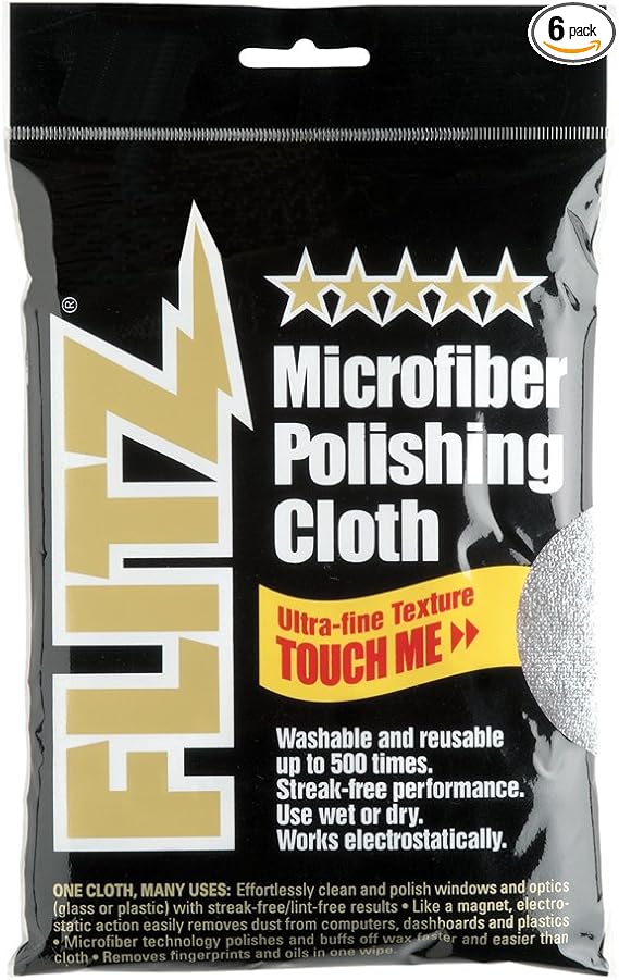 Flitz International, Ltd Micro Fiber Cloths;16X16 MC200