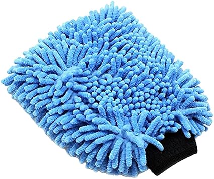 SM Arnold Ultra-Soft, High Absorbency Microfiber Chenille Wash Mitt for Car Detailing and Home Cleaning, Gentle Scratch-