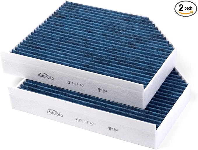 2-Pack HEPA Cabin Air Filter Fits Transit-250, Transit-150, Transit-350 HD Diesel (15-19) Activated Carbon Cabin Filter Replacement BK21-18D543AA Car Accessories
