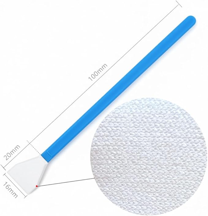 Dry APS-C Sensor Cleaning Swabs (CCD/CMOS), 20pcs 16mm DSLR or SLR Mirrorless Digital Camera Cleaning kit (No senrsor Cleaning Solution)