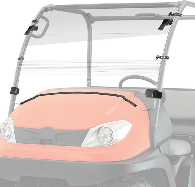 KEMIMOTO Upgrade Front Full Windshield Scratch Resistant