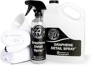 Adam’s Graphene Detail Spray Refill Kit - Extends Protection of Waxes, Sealants, & Coatings | Quick, Waterless Detailer 