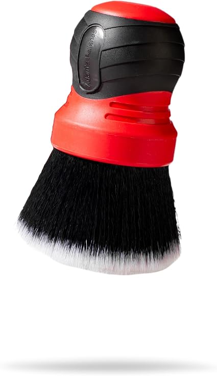 Adam's Polishes Large Multi-Purpose Detailing Brush Car Cleaning Brush Nylon Soft Bristles for Dusting or Scrubbing Inte