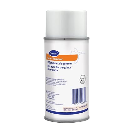 Diversey 95628817 Gum Remover, Removes Gum, Wax and Adhesive Residue from Carpet, Upholstery, and Hard Surfaces, Aerosol