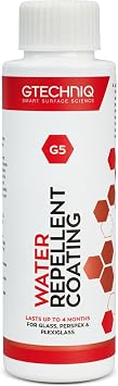 Gtechniq G5 Windshield Water Repellent Coating on Glass & Perspex 3.4 fl oz