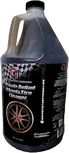 Ultimate Radiant Wheel Cleaner, Professional Grade Non-Acid Car Rim and Brake Dust Cleaner, Safe for Chrome, 3-Piece Whe