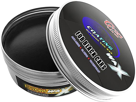 Car Wax Polish, Black Car Coating Wax, 200g Car Scratch Remover & Polish, Automotive Paint Scratch Repair Polishing Crea