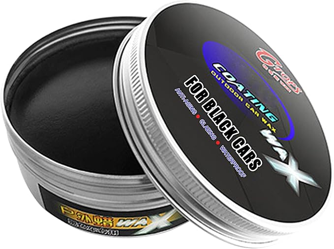 Car Wax Polish, Black Car Coating Wax, 200g Car Scratch Remover & Polish, Automotive Paint Scratch Repair Polishing Crea