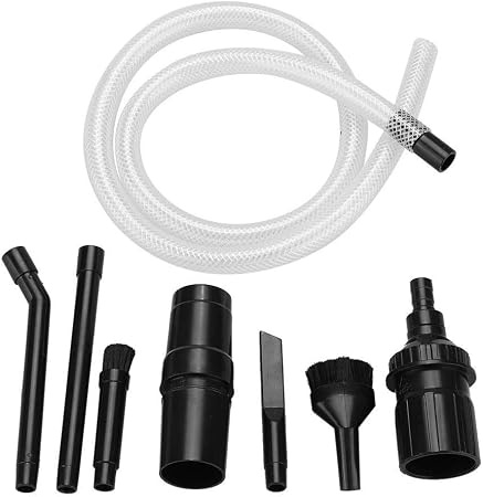 Maxmartt Micro Vacuum Attachment, 9Pcs Car Detail Vacuum Attachment Kit Plastic Micro Cleaning Tool Kit for 32mm 28mm Va