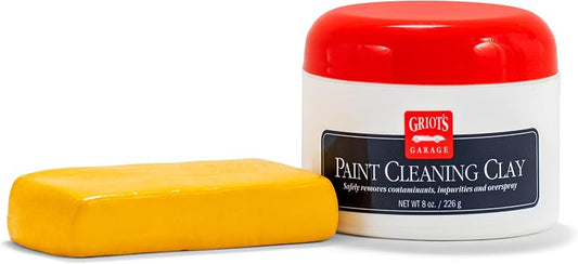 Griot's Garage Paint Cleaning Clay for Car Detailing, Removes Dirt and Grime to Prep Paint for Polishing and Waxing, 111