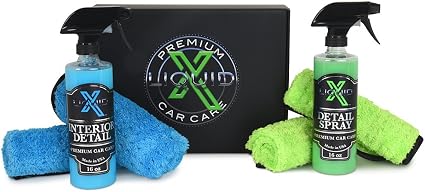 Liquid X All-Purpose Detail Box Kit - Detail Spray & Interior Detail Spray Gift Box - Detailing Products