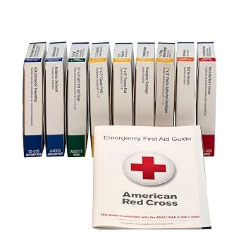 First Aid Kit Refill for 10 People, 59 Count, Package may vary