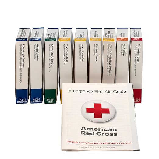First Aid Kit Refill for 10 People, 59 Count, Package may vary