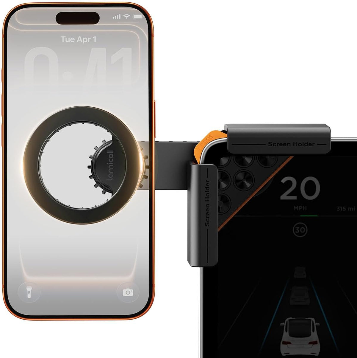 Magnetic Phone Holder for Tesla Model 3 and Y Strongest N55 Magnet