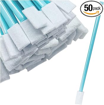 Cleaning Swab Sticks, Small Cleaning Sponge Tip, 50PCS