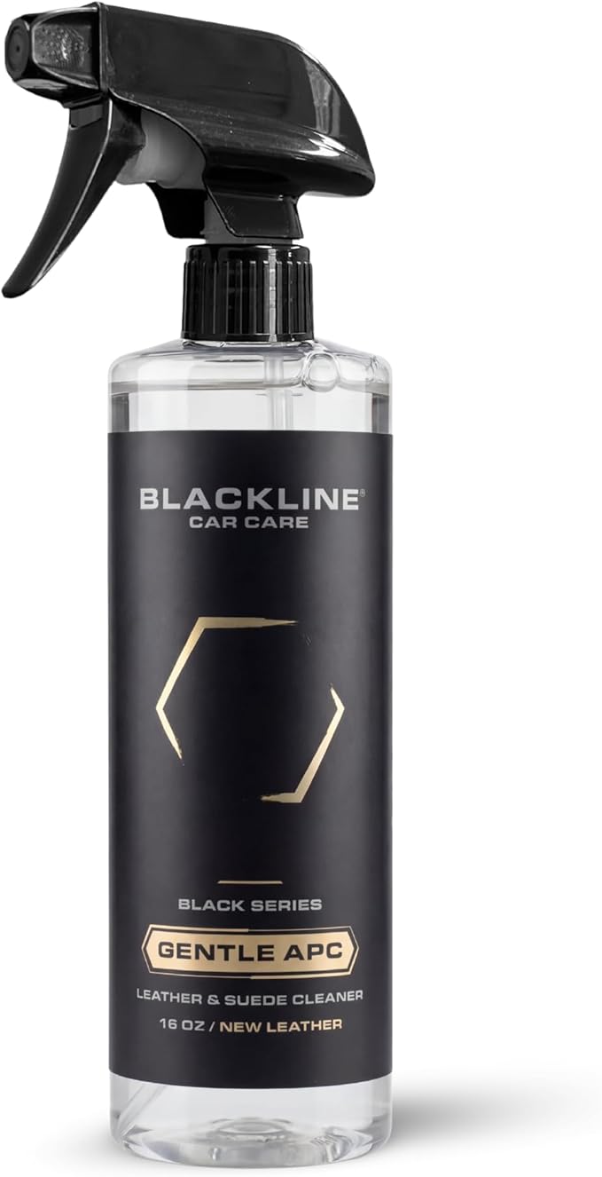 Blackline Car Care - Gentle APC - Streak free total Interior Cleaner and Protectant, Safe for Cars, Motorcycles & More. 16 fl oz leather upholstery cleaner - interior car fabric cleaner, GTL001