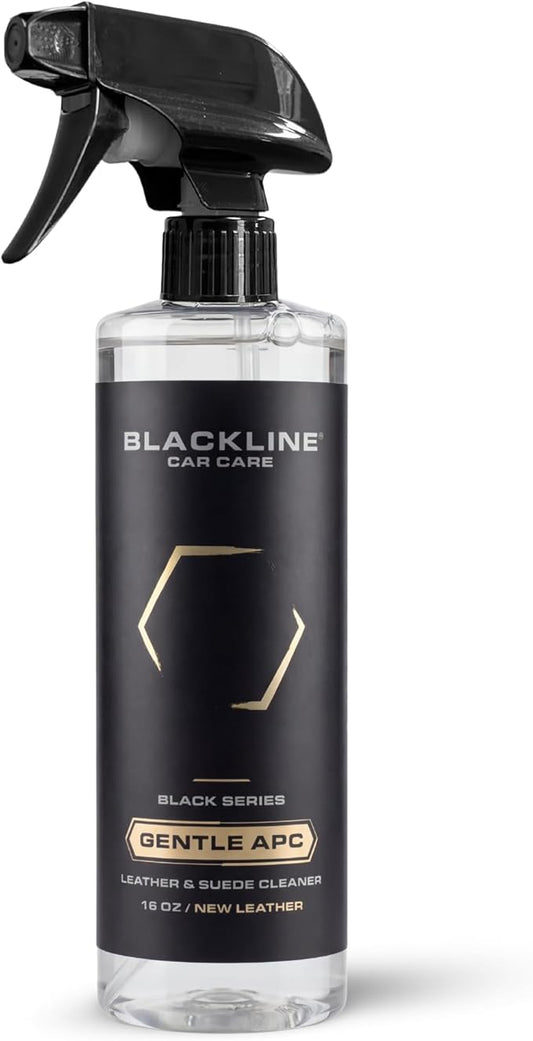 Blackline Car Care - Gentle APC - Streak free total Interior Cleaner and Protectant, Safe for Cars, Motorcycles & More. 16 fl oz leather upholstery cleaner - interior car fabric cleaner, GTL001