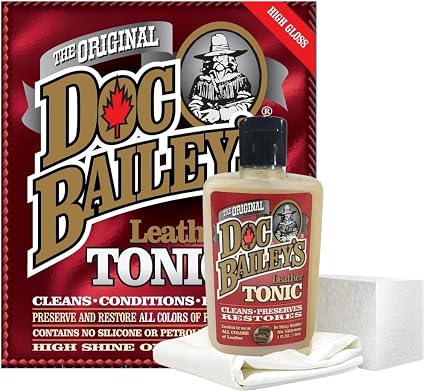 Leather Professional Grade Tonic - Condition, Clean, Repair & Soften - All-in-One Maintenance & All-Purpose Protection f