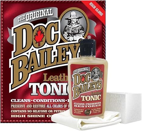 Leather Professional Grade Tonic - Condition, Clean, Repair & Soften - All-in-One Maintenance & All-Purpose Protection f