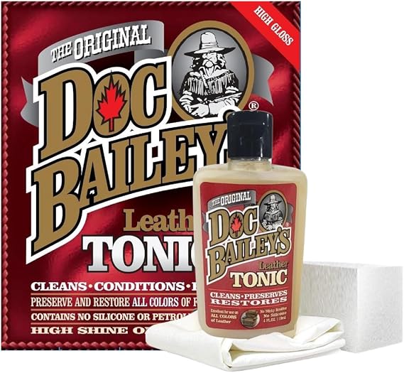 Leather Professional Grade Tonic - Condition, Clean, Repair & Soften - All-in-One Maintenance & All-Purpose Protection f
