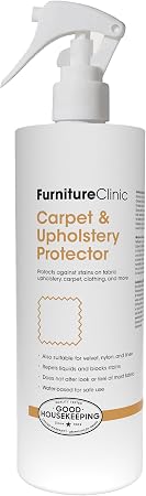 Furniture Clinic Fabric Protector Spray | Creates Barrier Against all Liquid Stains | Prevents Odors and Dirt | For Upho
