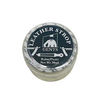 GENTS Leather Strop Conditioning Paste – 30ml Leather Balm for Razor Strops – Softens, Protects & Restores Leather – Mai